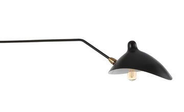 Frank 35" Iron Retro Swing LED Wall Sconce - JONATHAN Y